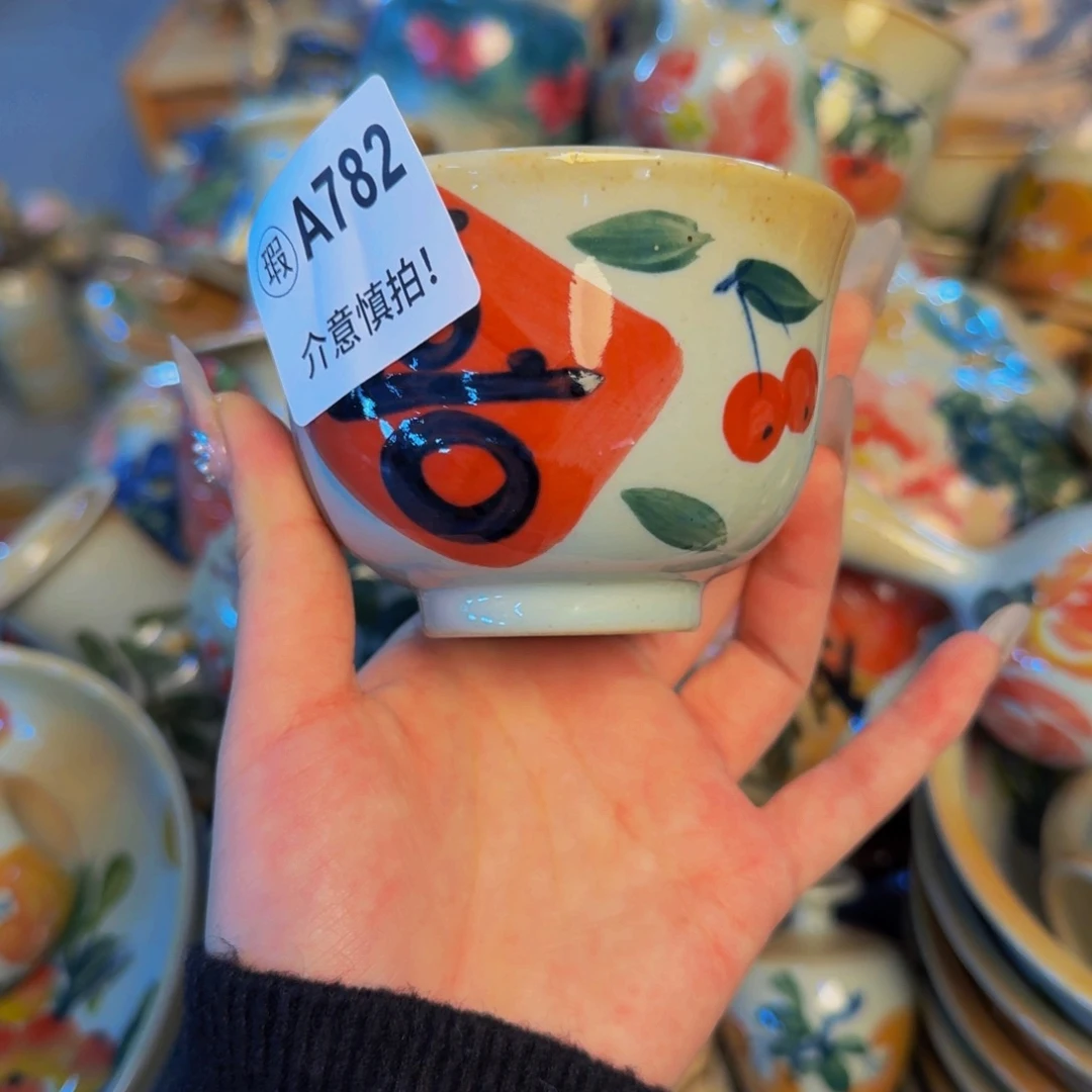 瓷片景德镇陶瓷手工手绘