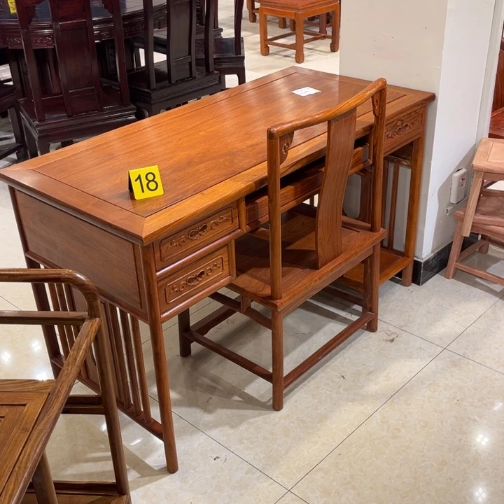 花梨木类柜类家具勤*18号写字桌电脑桌