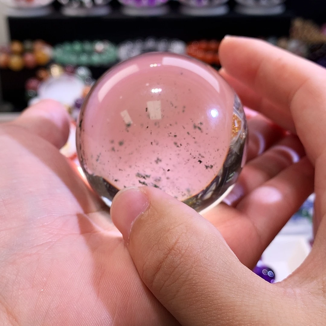 应***心吊坠(不含链)未镶嵌水晶球