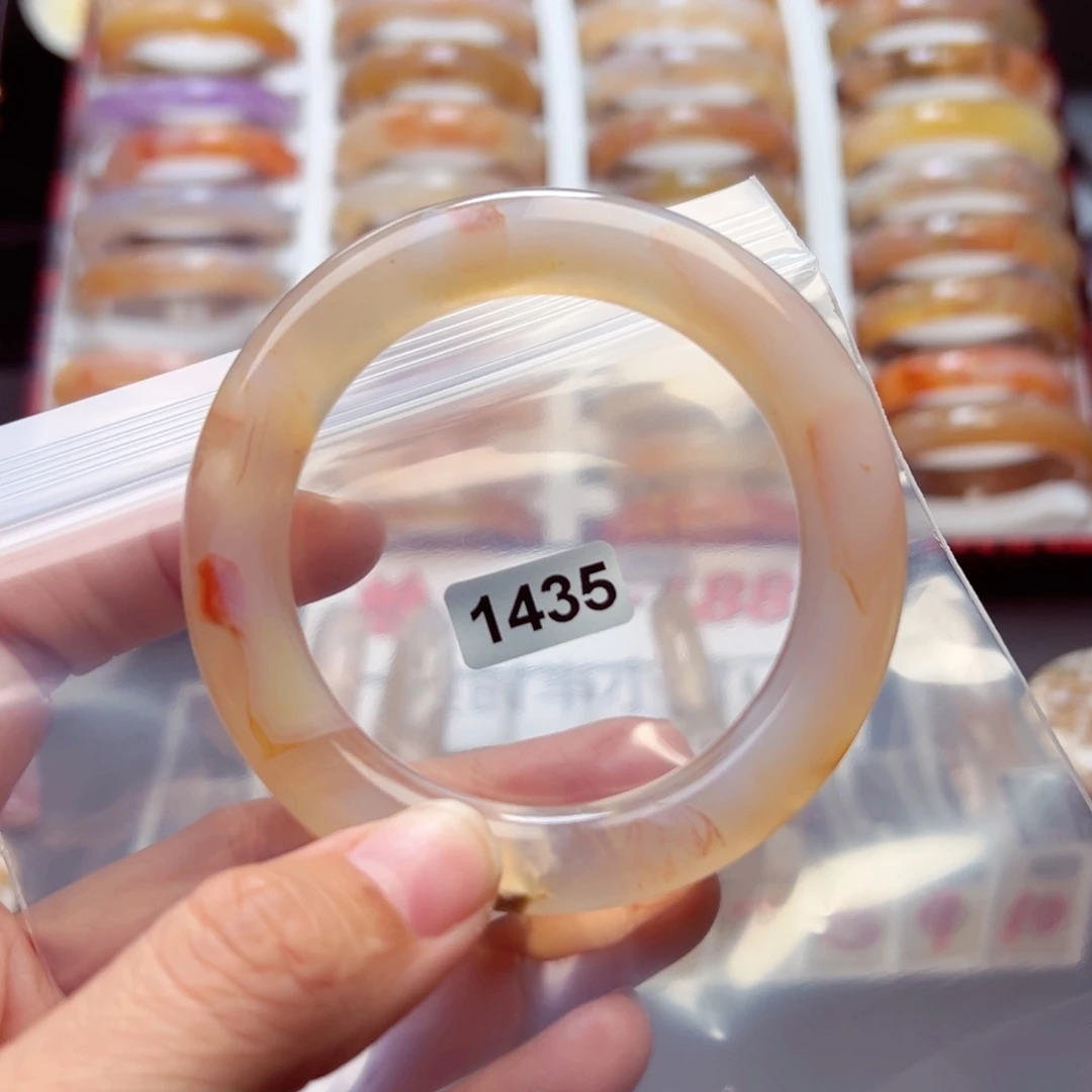 玛瑙/玉髓手镯未镶嵌优*&