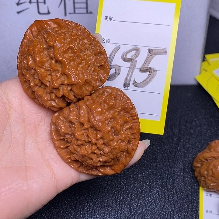 文玩核桃把件695%51官帽