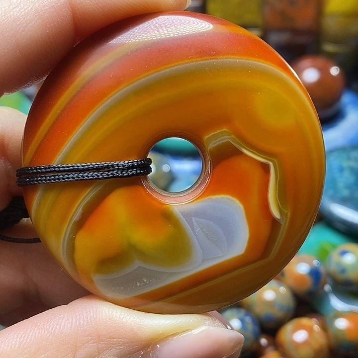 玛瑙/玉髓未镶嵌颈饰