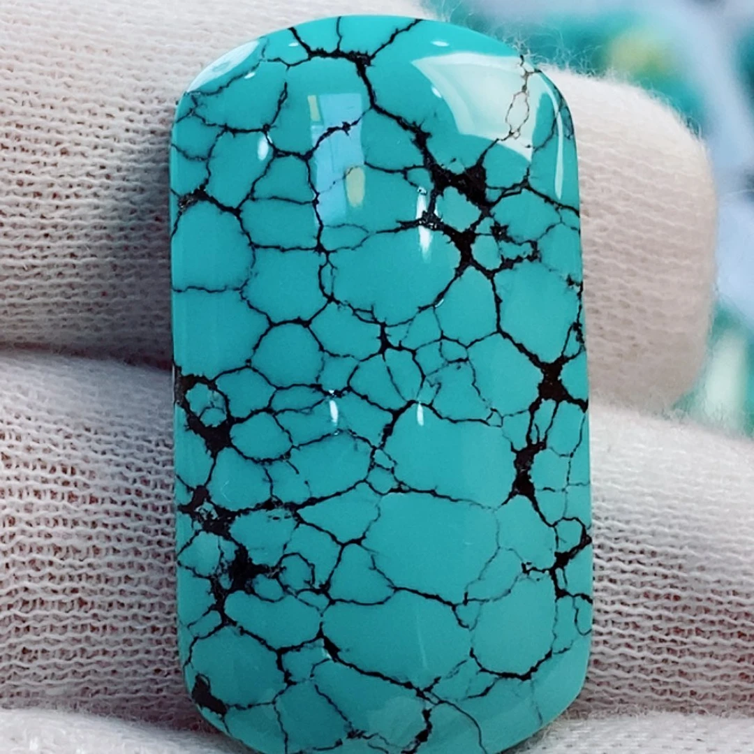 未镶嵌绿松石原矿无优化