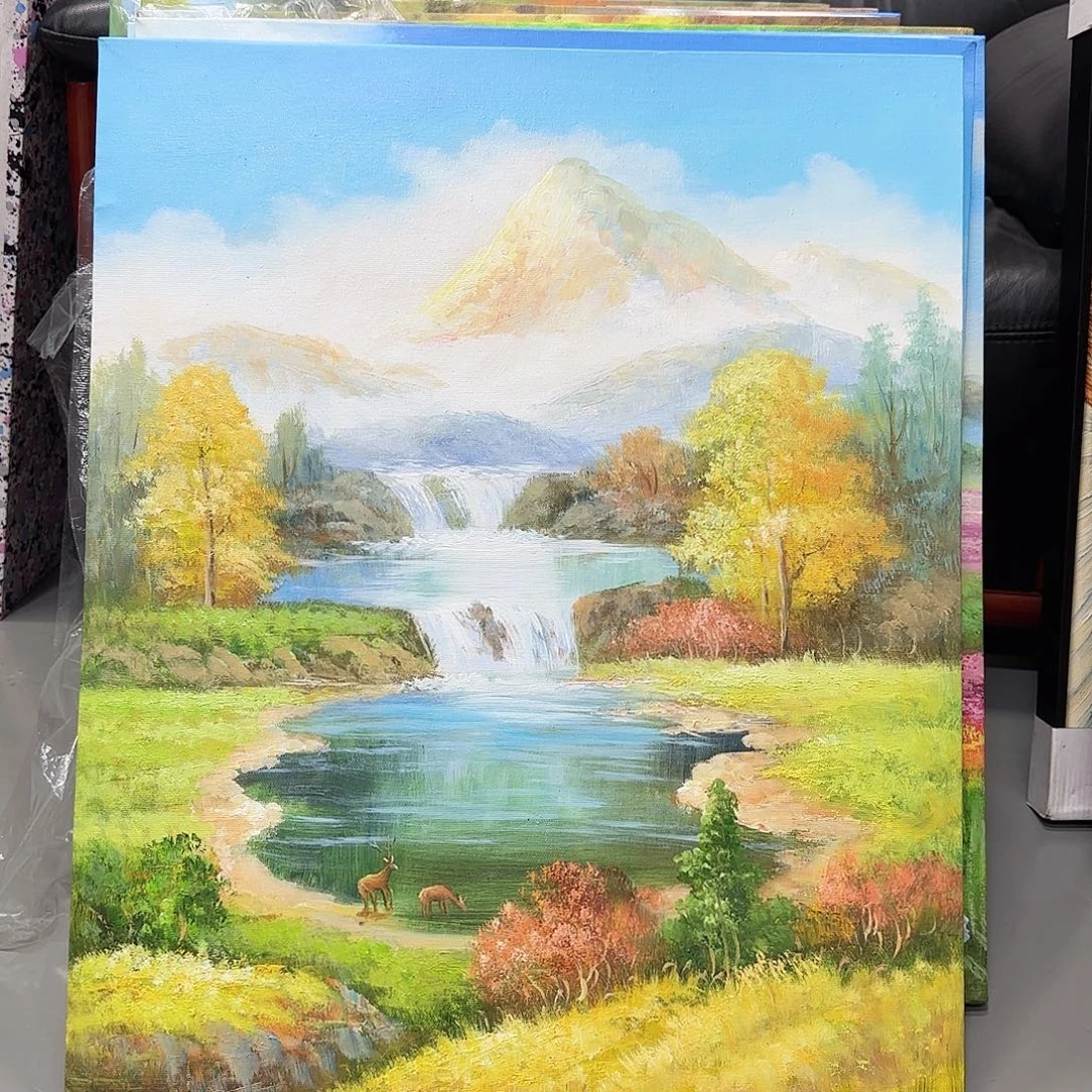 高端手绘艺术油画