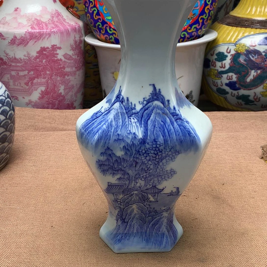 摆件景德镇陶瓷花瓶