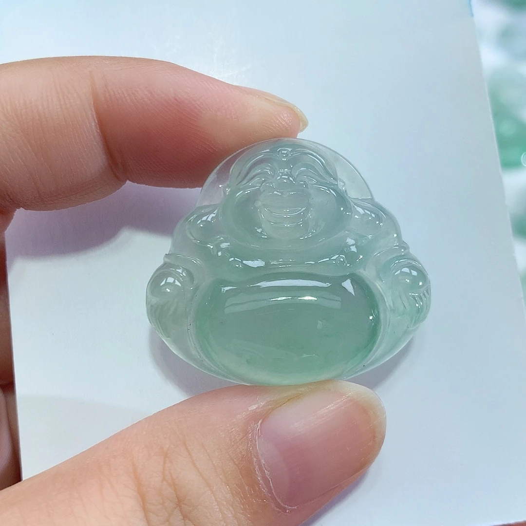 颈饰未镶嵌翡翠佛