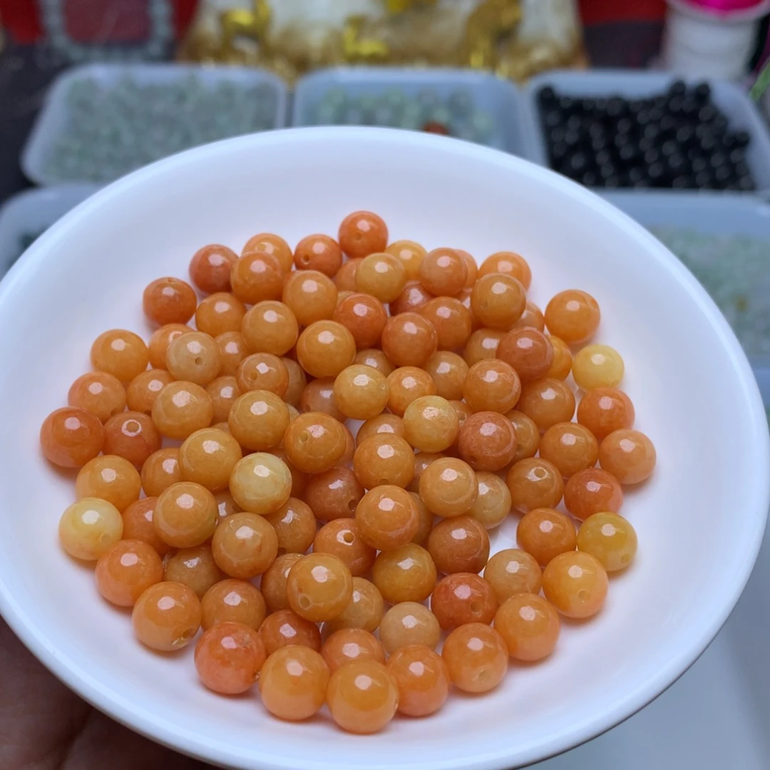【闪购商品】未镶嵌手链翡翠卡8冰红20个