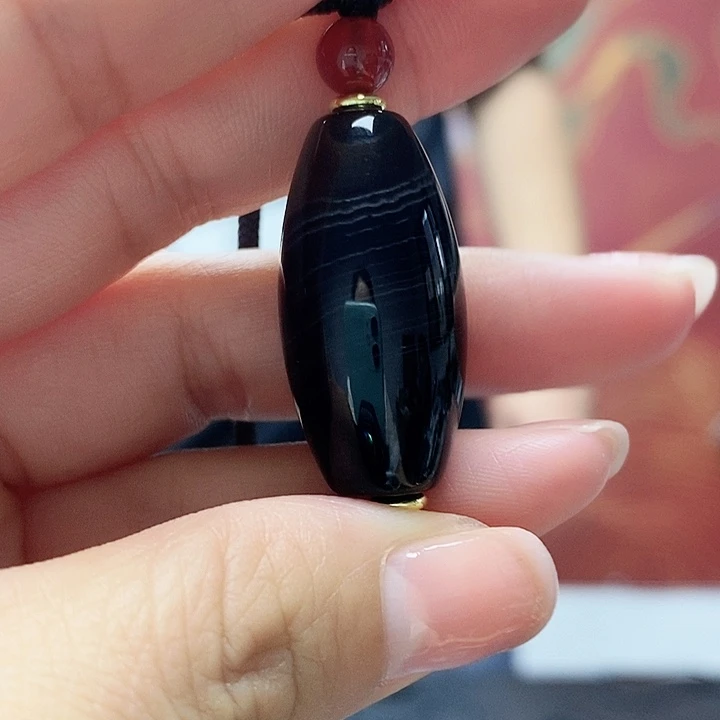 玛瑙/玉髓颈饰合金