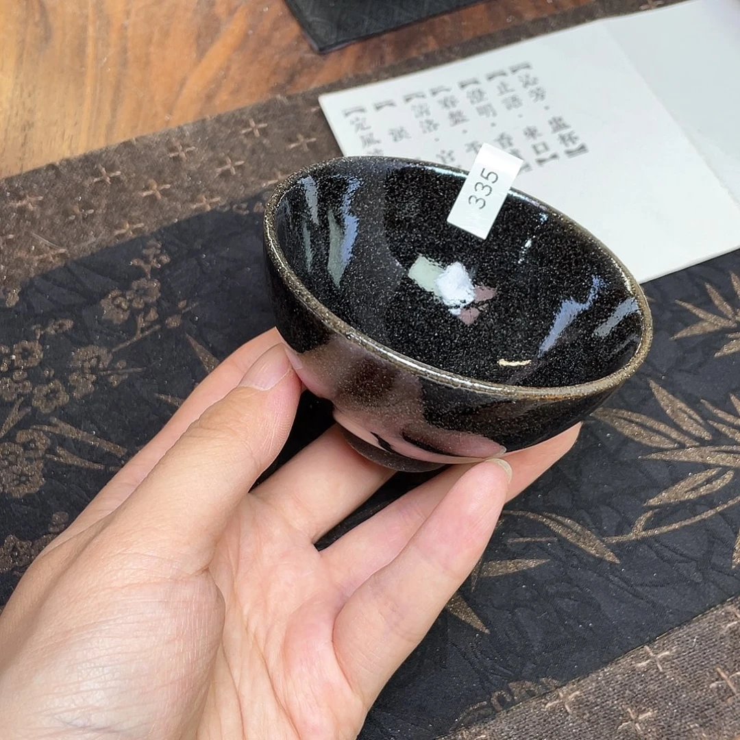 茶盏335 福临号建盏柴烧薄胎