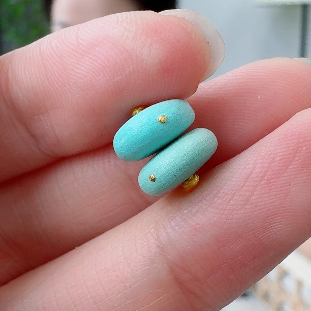 未镶嵌绿松石珠宝奇石