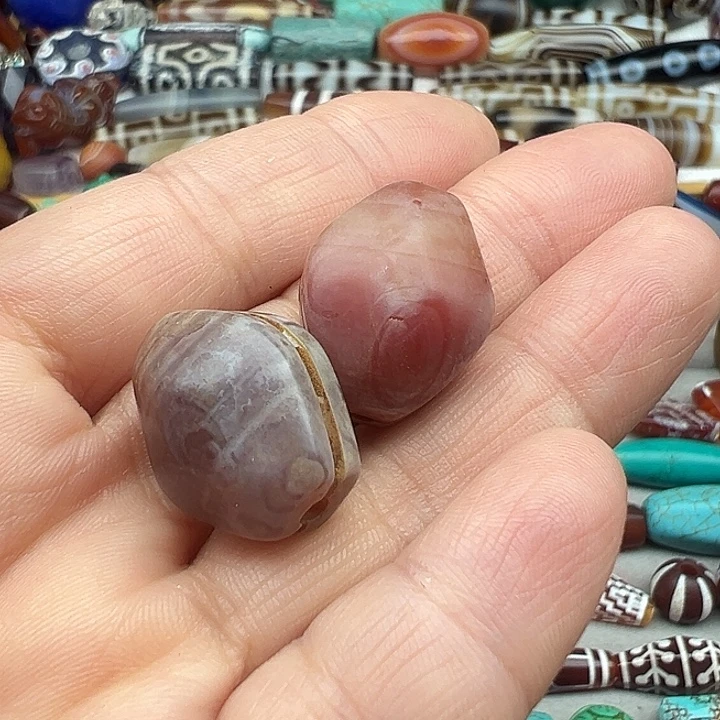 玛瑙/玉髓合金颈饰