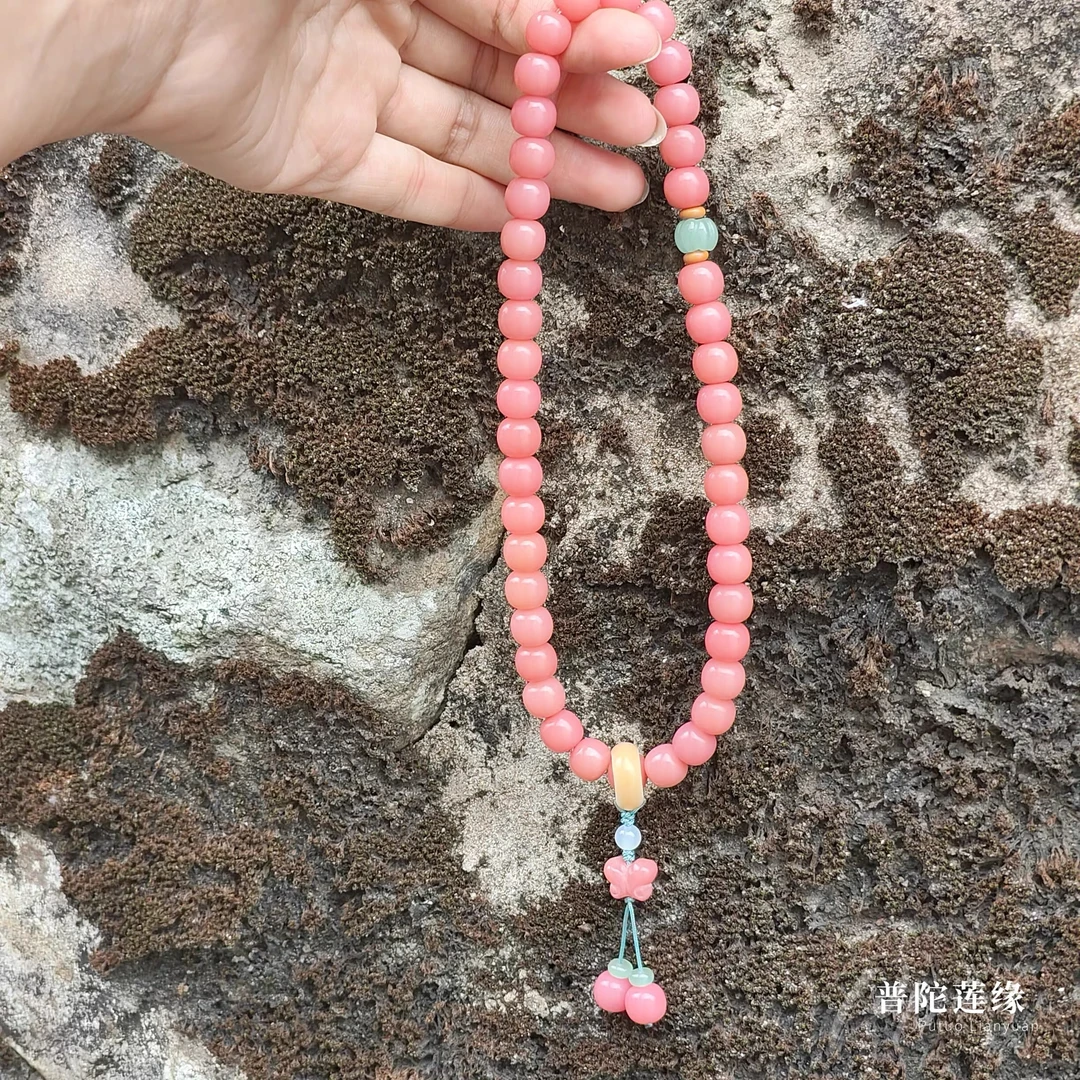 胭脂红菩提手持   YW014390