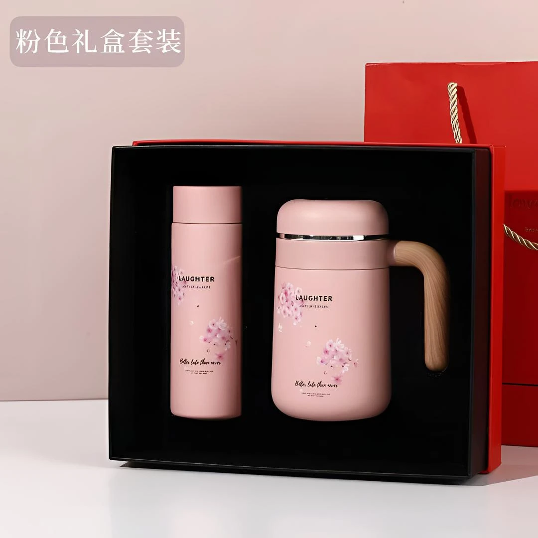 护士节礼物定制保温杯礼盒客户高档伴手礼母亲礼品婚庆周年庆套装