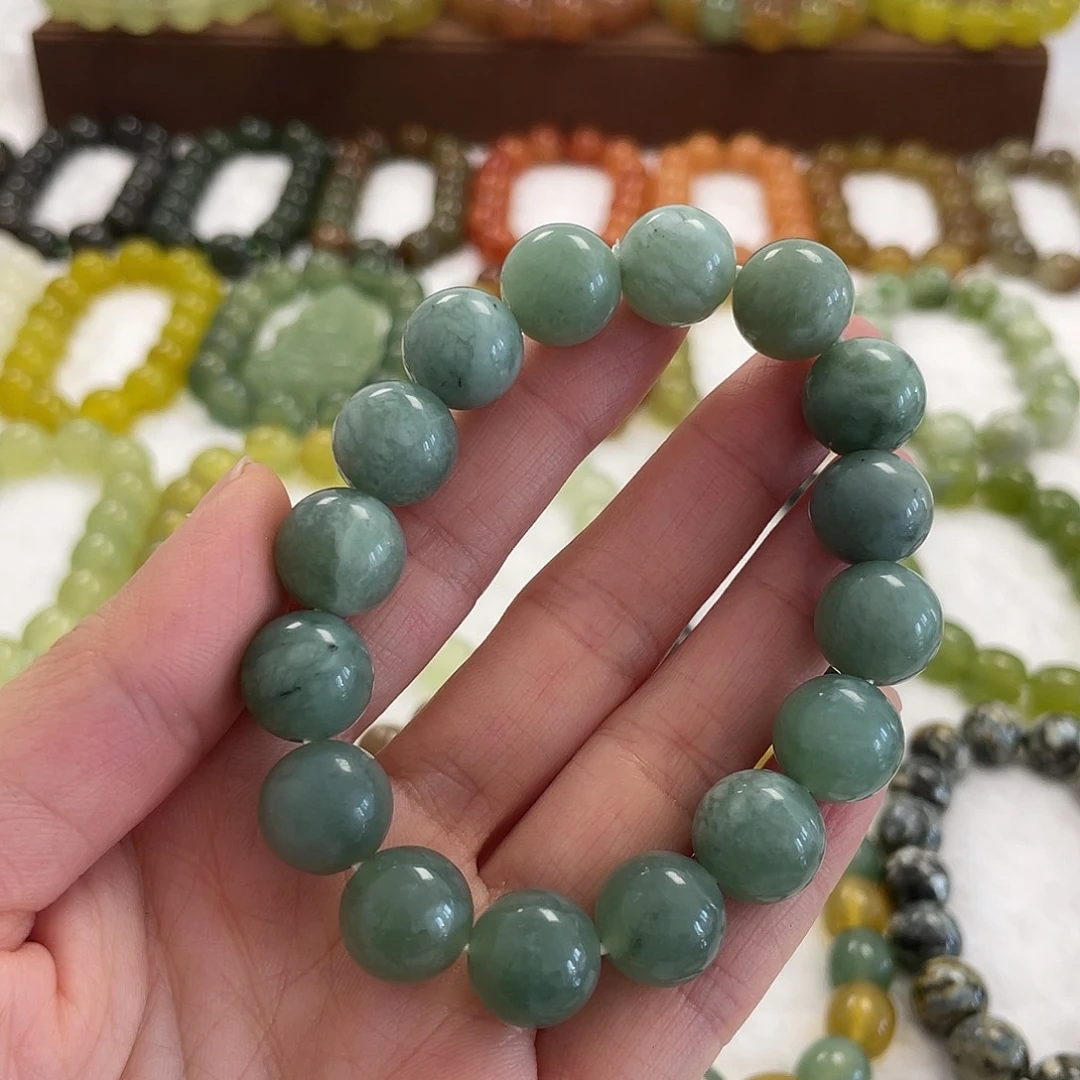 蛇纹石玉未镶嵌手串