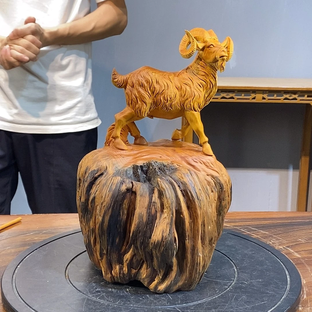 柏木木雕工艺品摆件工艺品