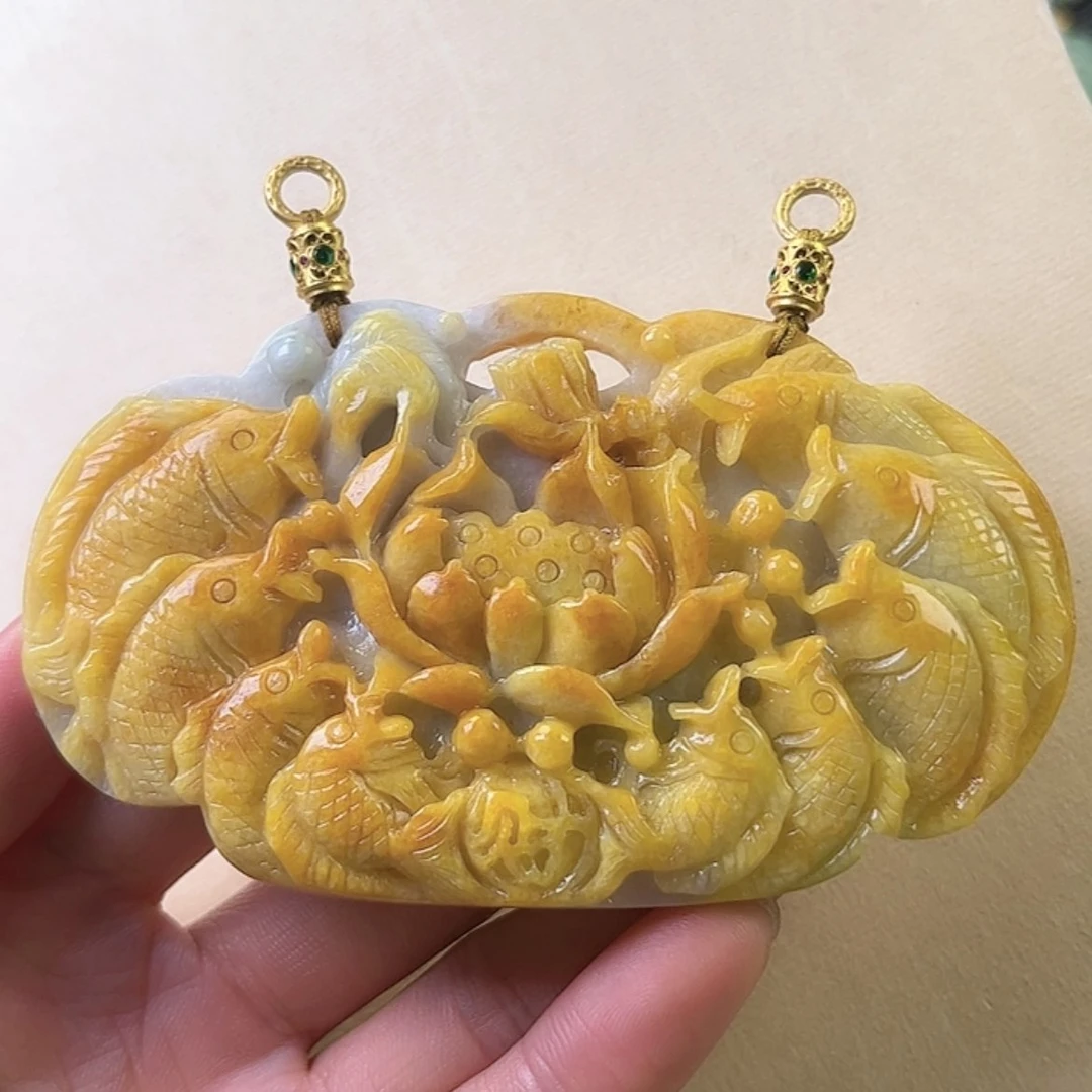 【闪购商品】翡翠颈饰未镶嵌挂件