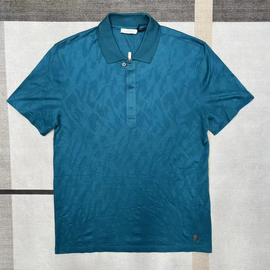 全新未使用 VERSACE/范思哲 短袖薄款Polo衫男士休闲L