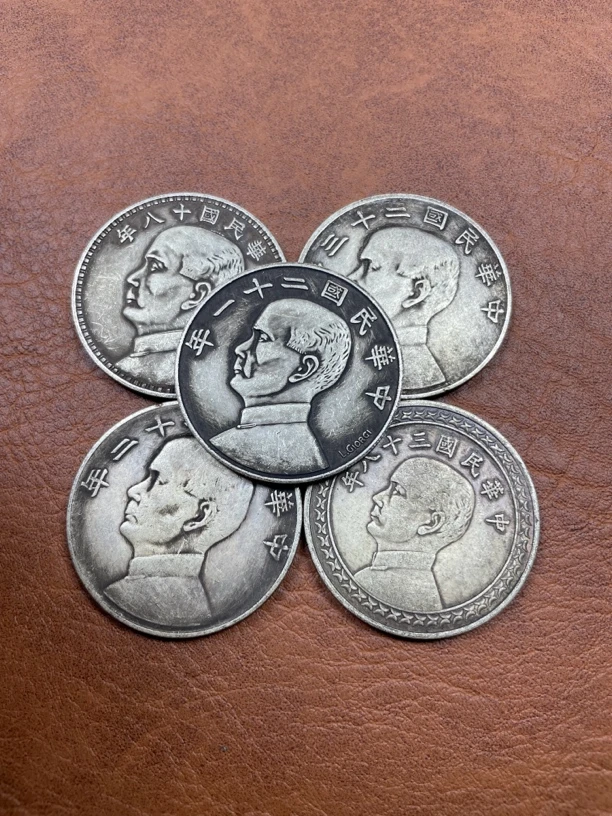 家居复古 小头五枚工艺品摆件 多样性发货