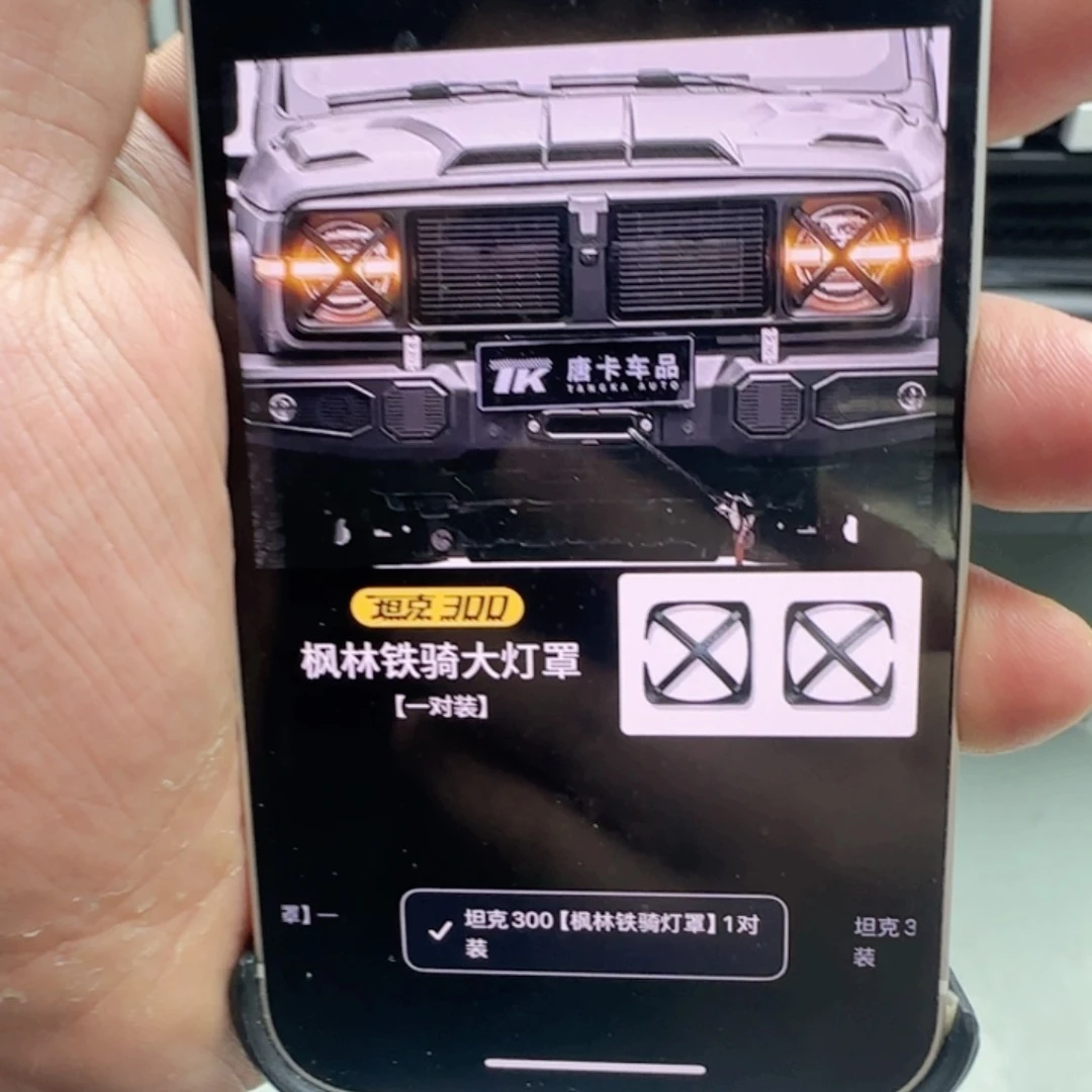 丽****务枫林铁骑尾灯罩