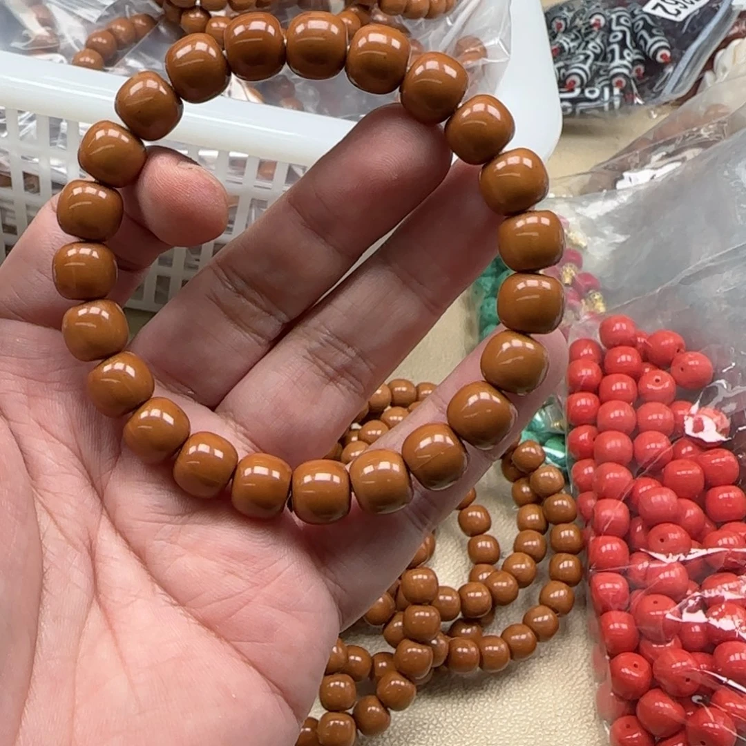 白玉菩提吊坠黄色201