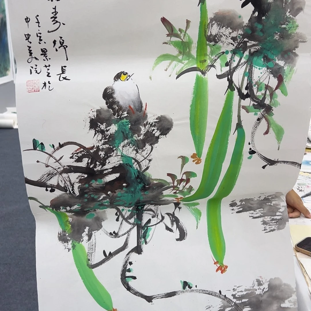 国画国画作品欣赏一下