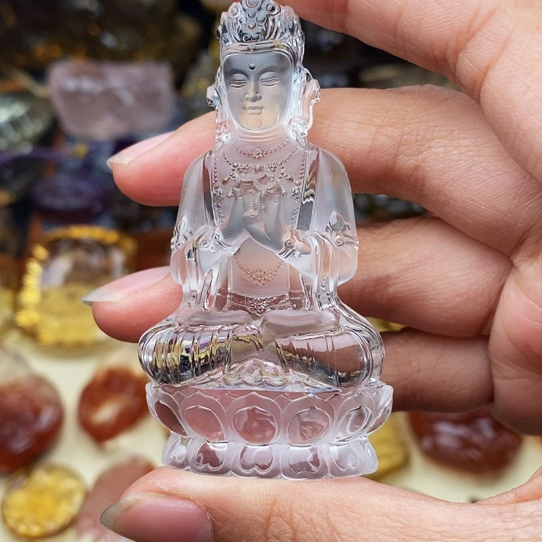 水晶吊坠未镶嵌尼****y吊坠