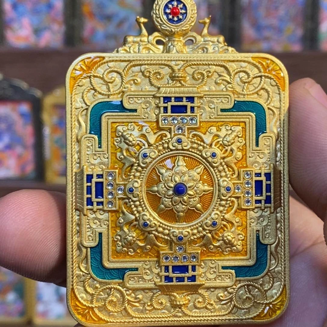 吊坠呆**?热贡唐卡壳