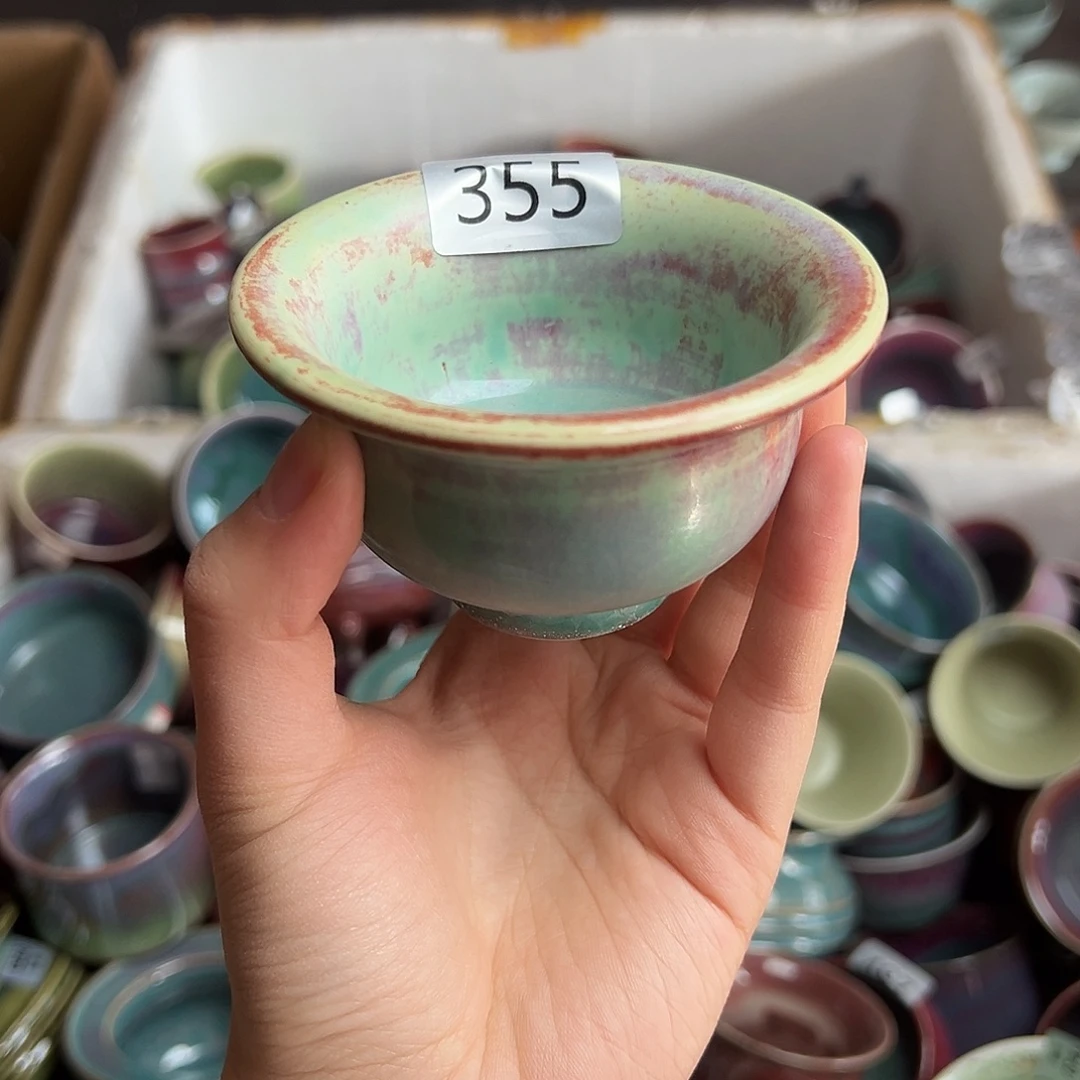 陶摆件窑口自销原矿钧瓷