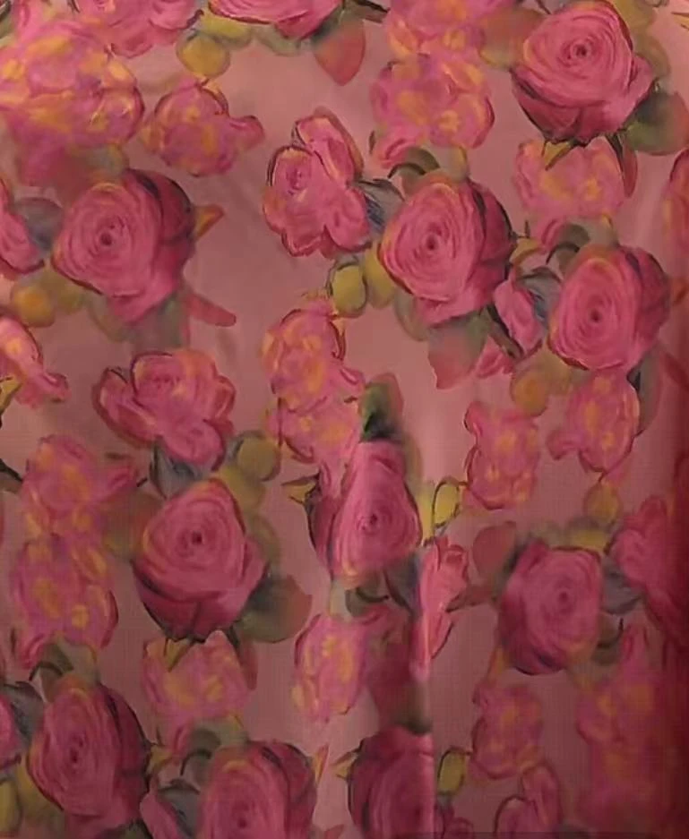 【木棉.玫瑰园】新款木棉布料，不支持七天无理由