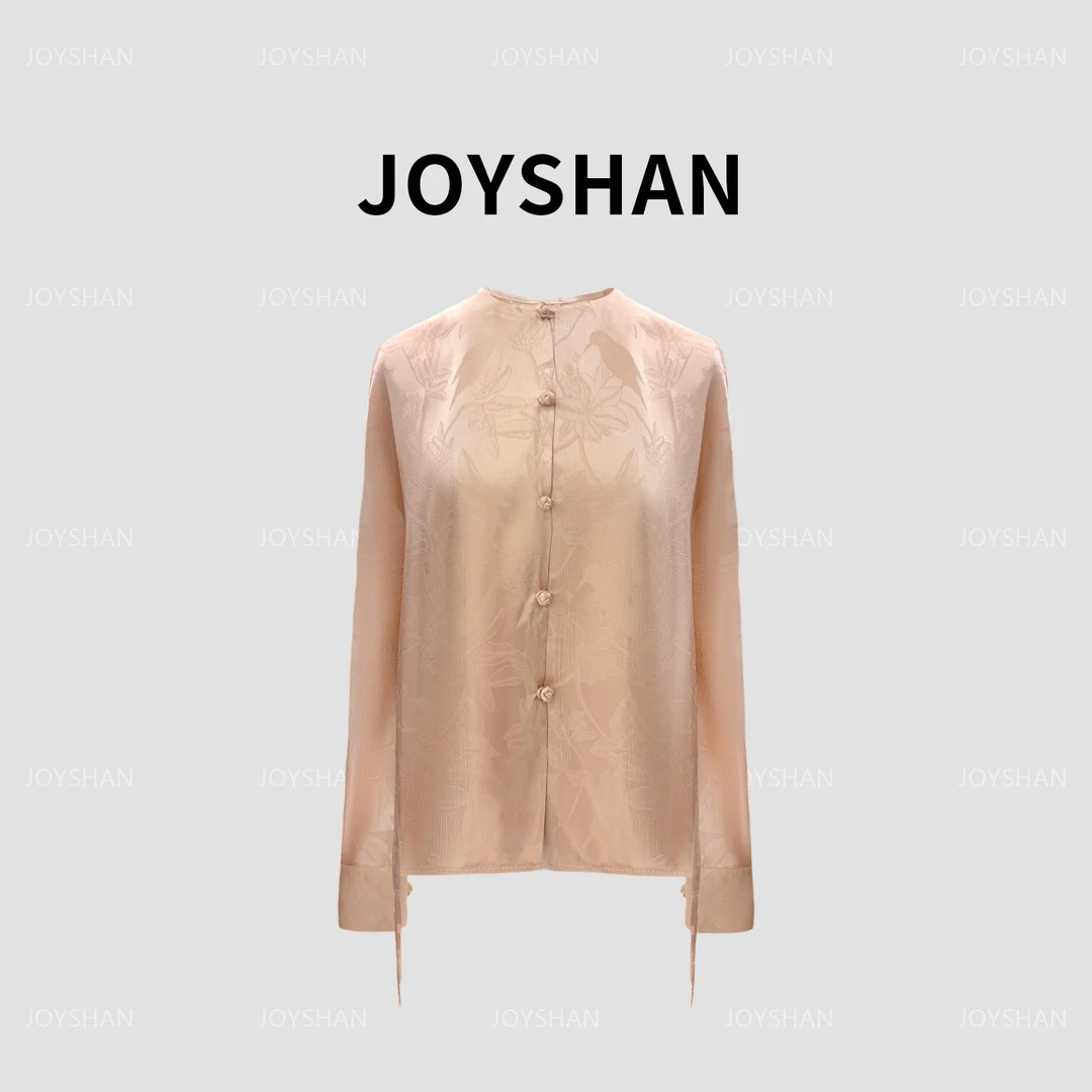 JOY SHAN-2025秋款新款（喜上眉梢）新中式宽松衬衫款上衣