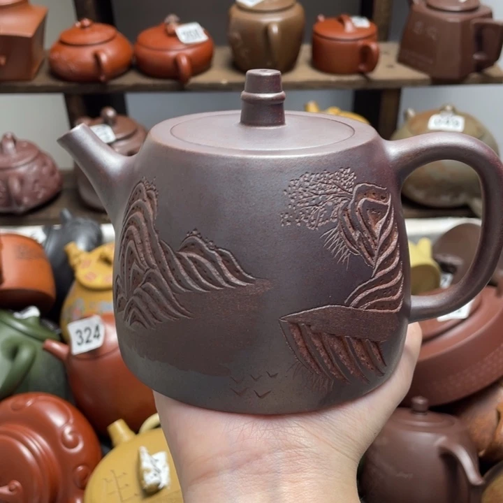 紫砂微瑕紫砂微瑕