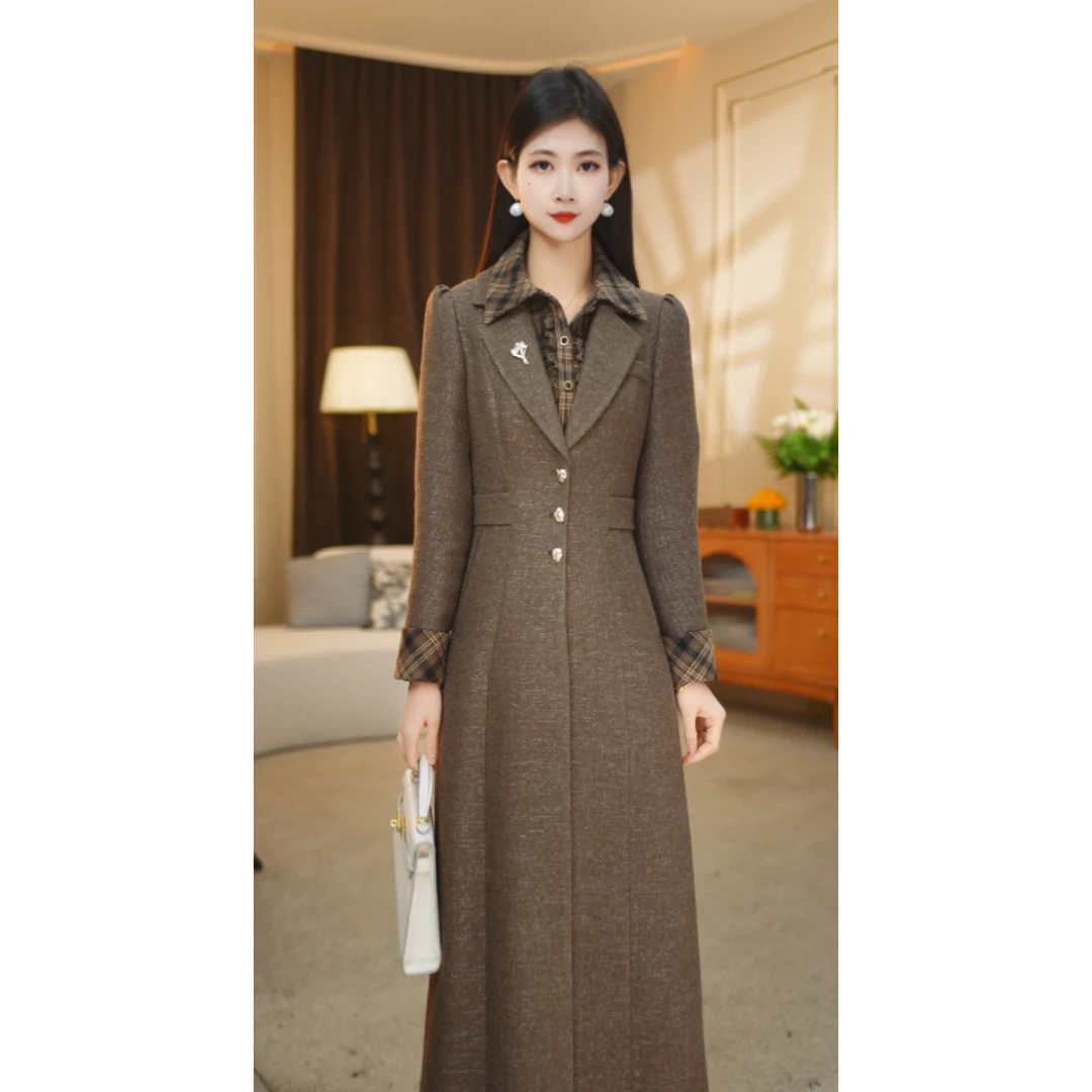 【玥雯】两件套时尚气质设计感收腰显瘦简约轻奢两件套套装M-4XL