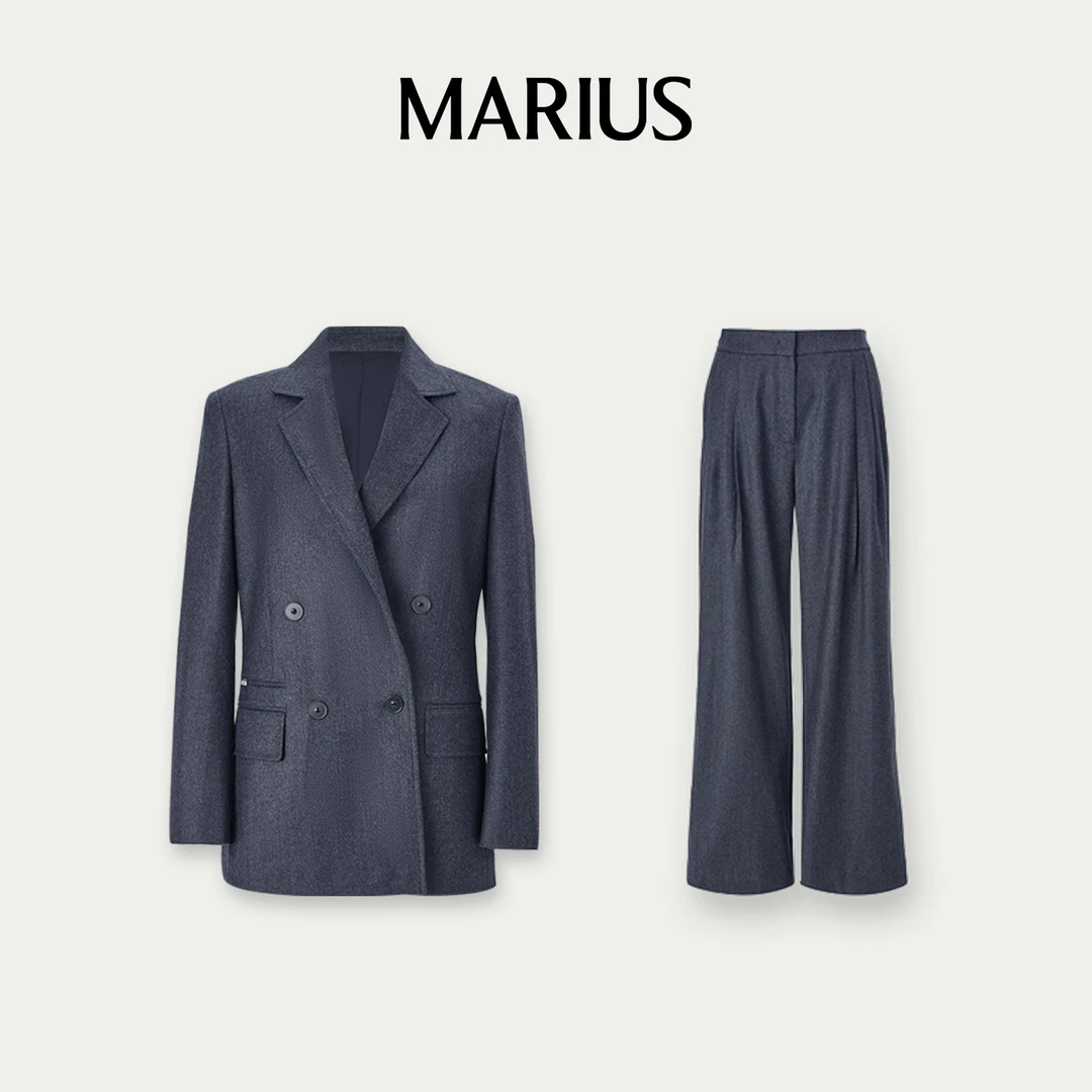MARIUS“首都套-北京限定款”H型翻领西装套装现代服装