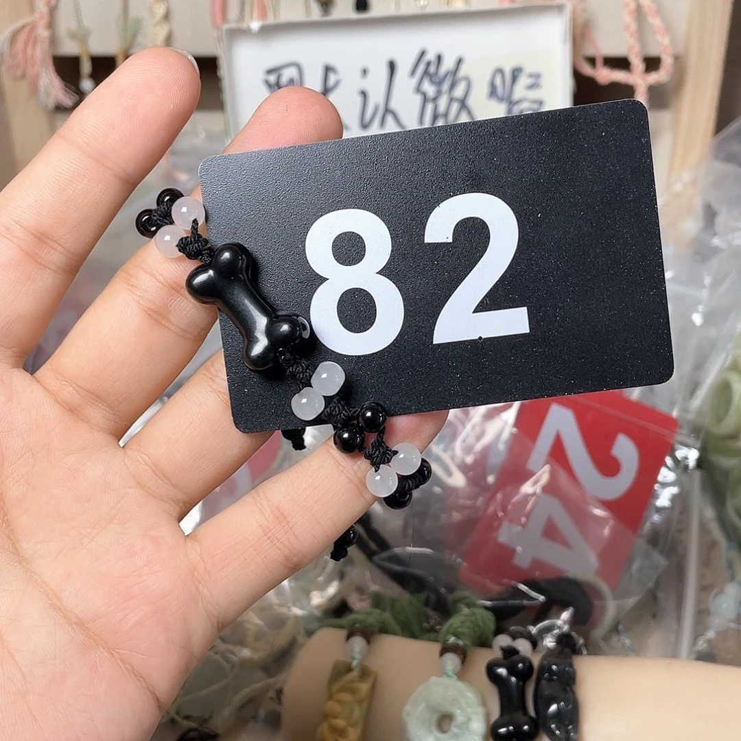 蛇纹石玉手链合金奶****?