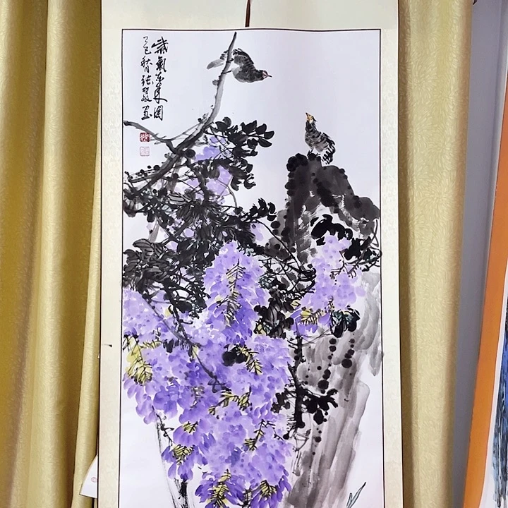 国画张圣敏先生纯手绘作品