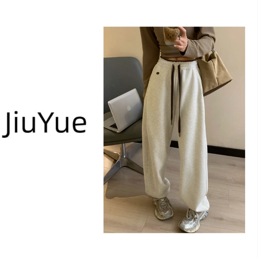 【egg原单】束脚雪地裤 加绒加厚显瘦 垂感休闲百搭