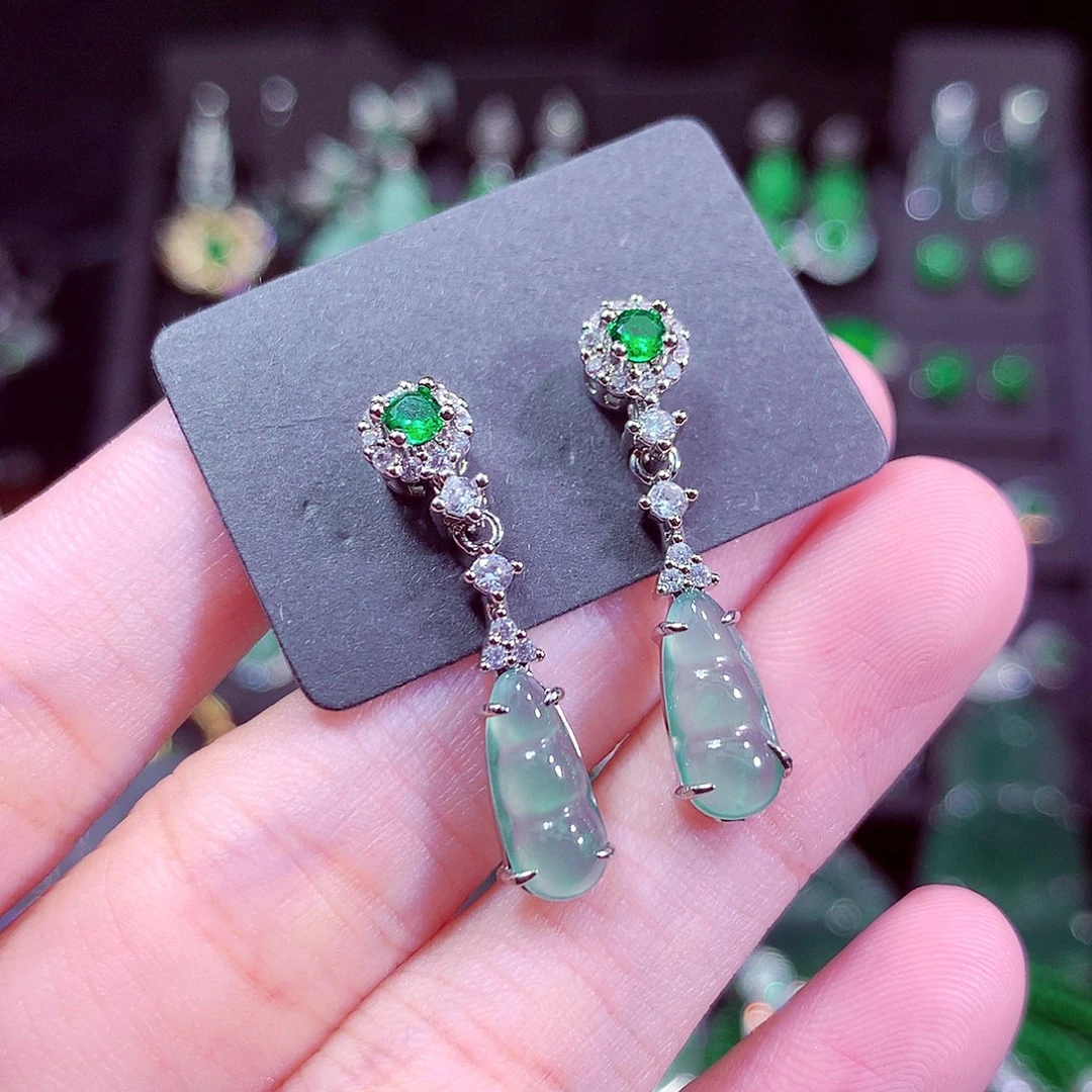 翡翠未镶嵌颈饰天然