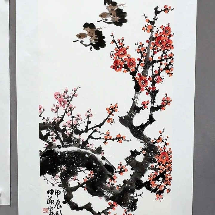 国画亲笔手绘放心去藏