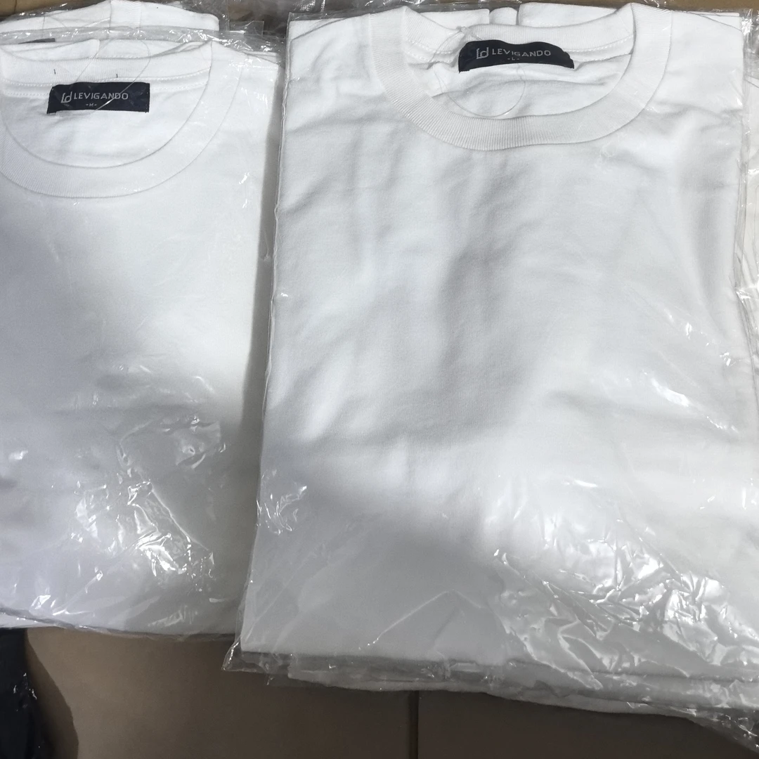 92704休闲圆领简单白色长袖体桖
