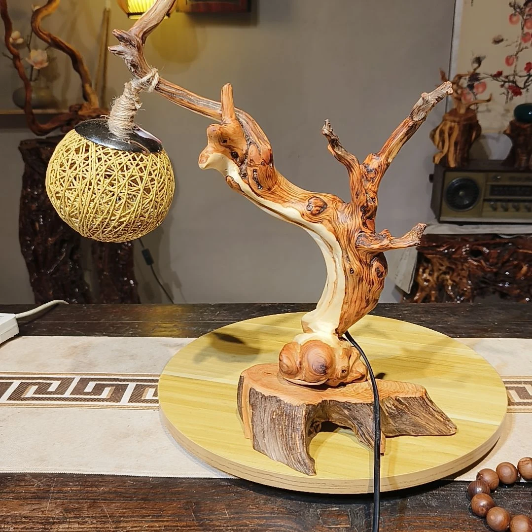 彦***木太行崖柏随形意境摆件