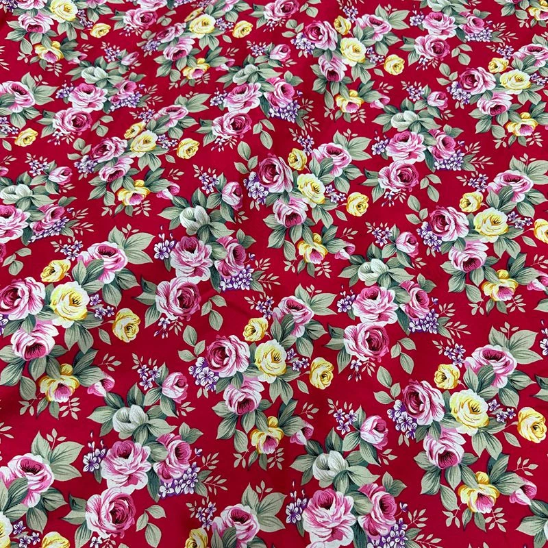 纯棉碎花布料府绸100全棉印花春夏季衬衫居家服连衣裙手工diy面料