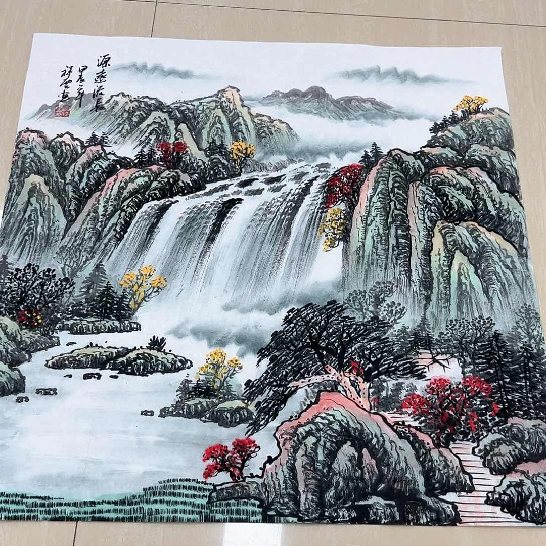 国画国画作品欣赏，我^_^