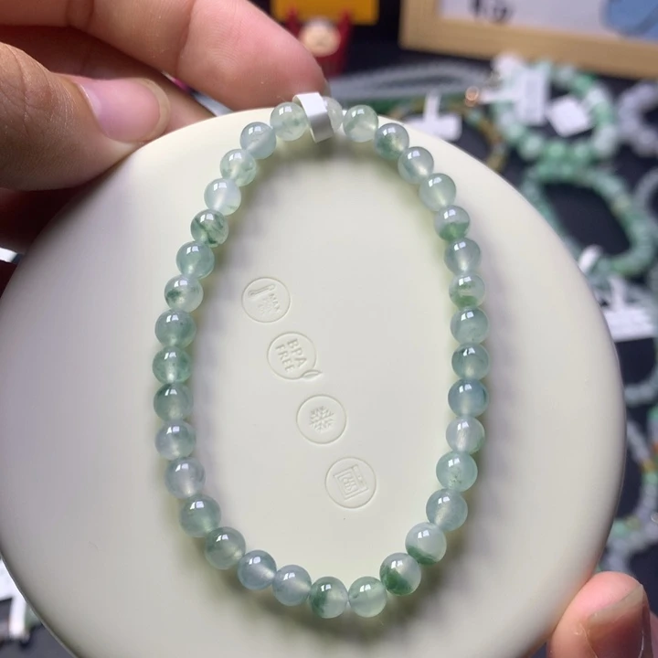 未镶嵌手串翡翠卡