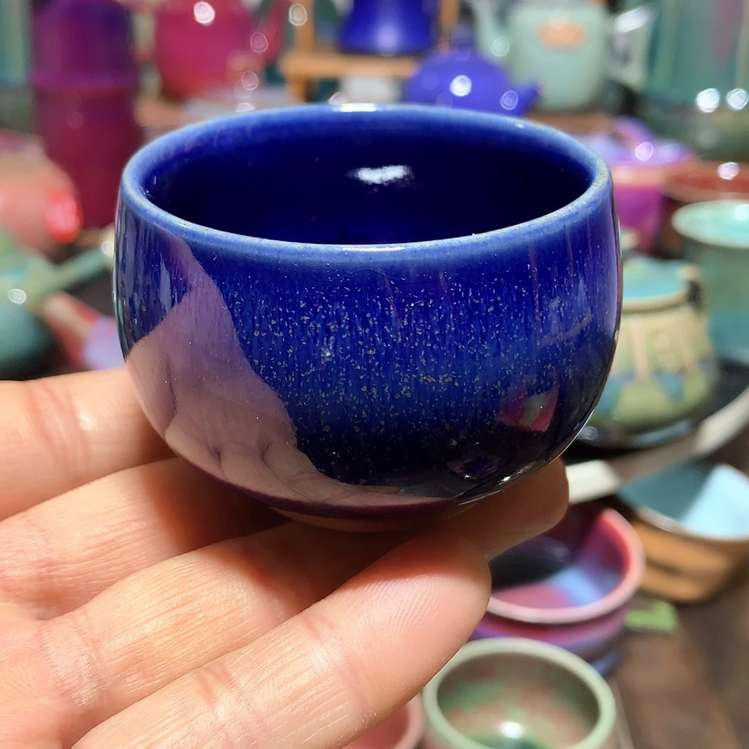 杯纯手工手签款禅定杯