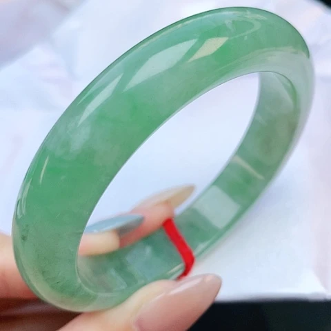 未镶嵌手镯翡翠55圈口010035