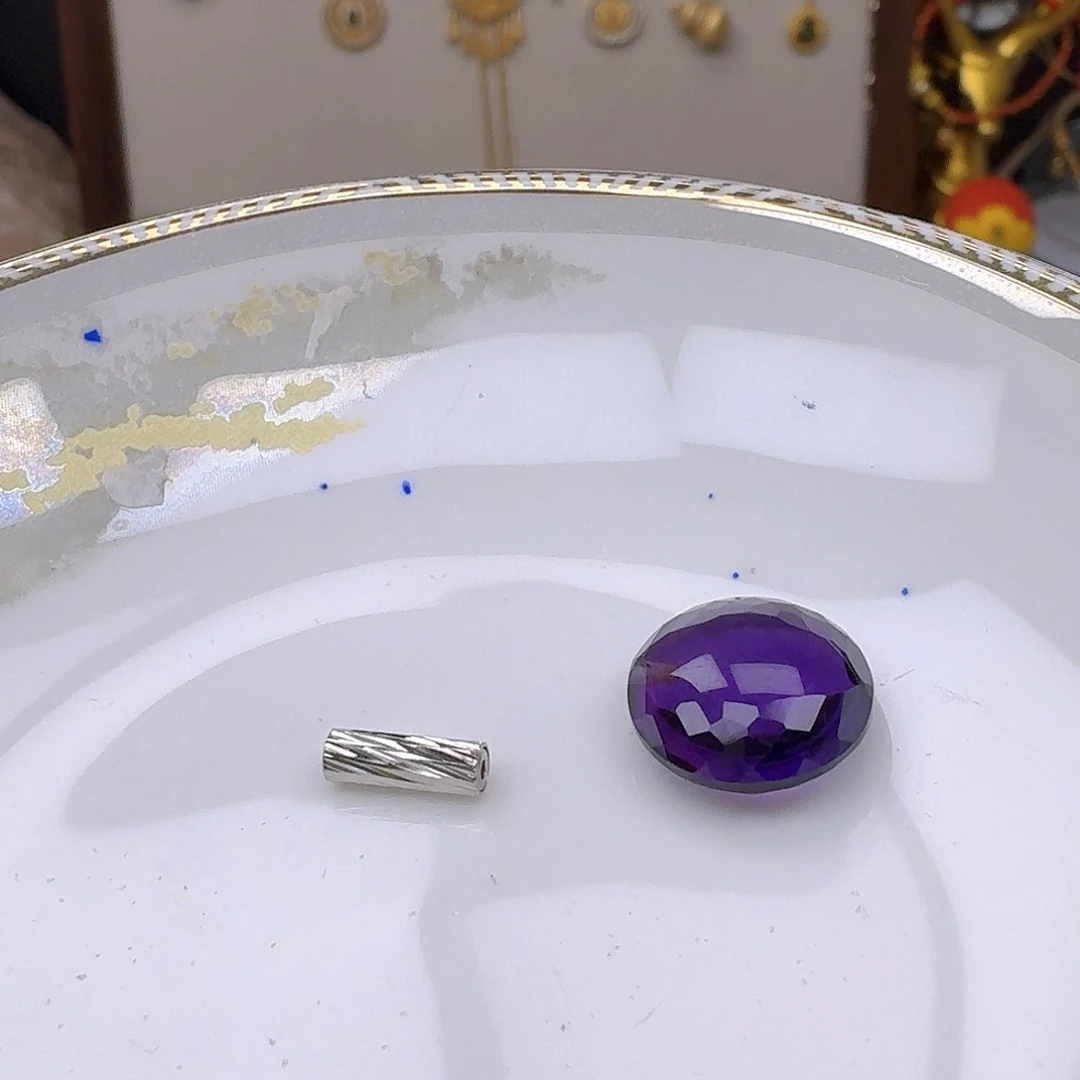 颈饰紫晶银S925镶嵌紫水晶925镶嵌109