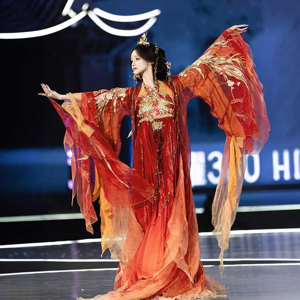 【九天玄女】2025年新国风大典走秀款原创神女汉服系列