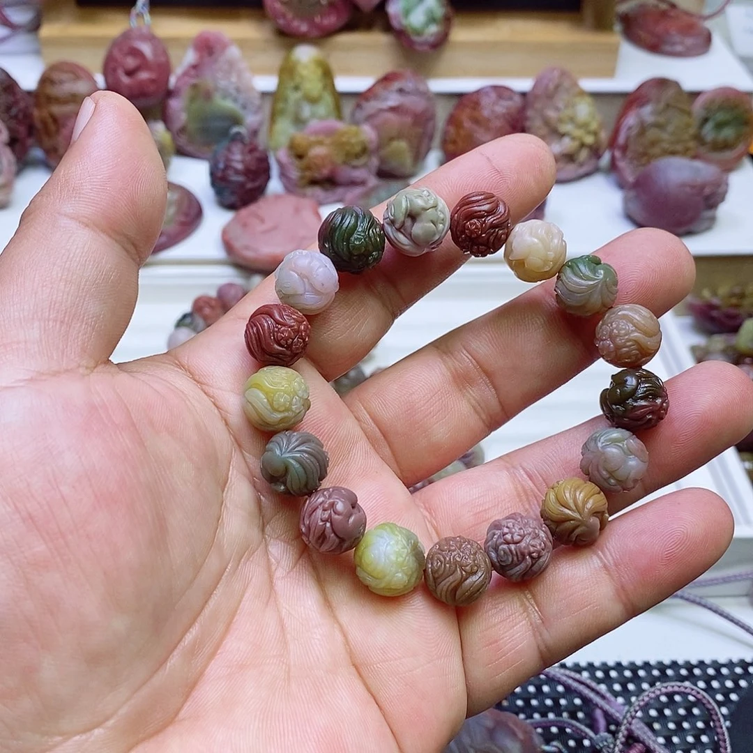 玛瑙/玉髓盐源玛瑙未镶嵌