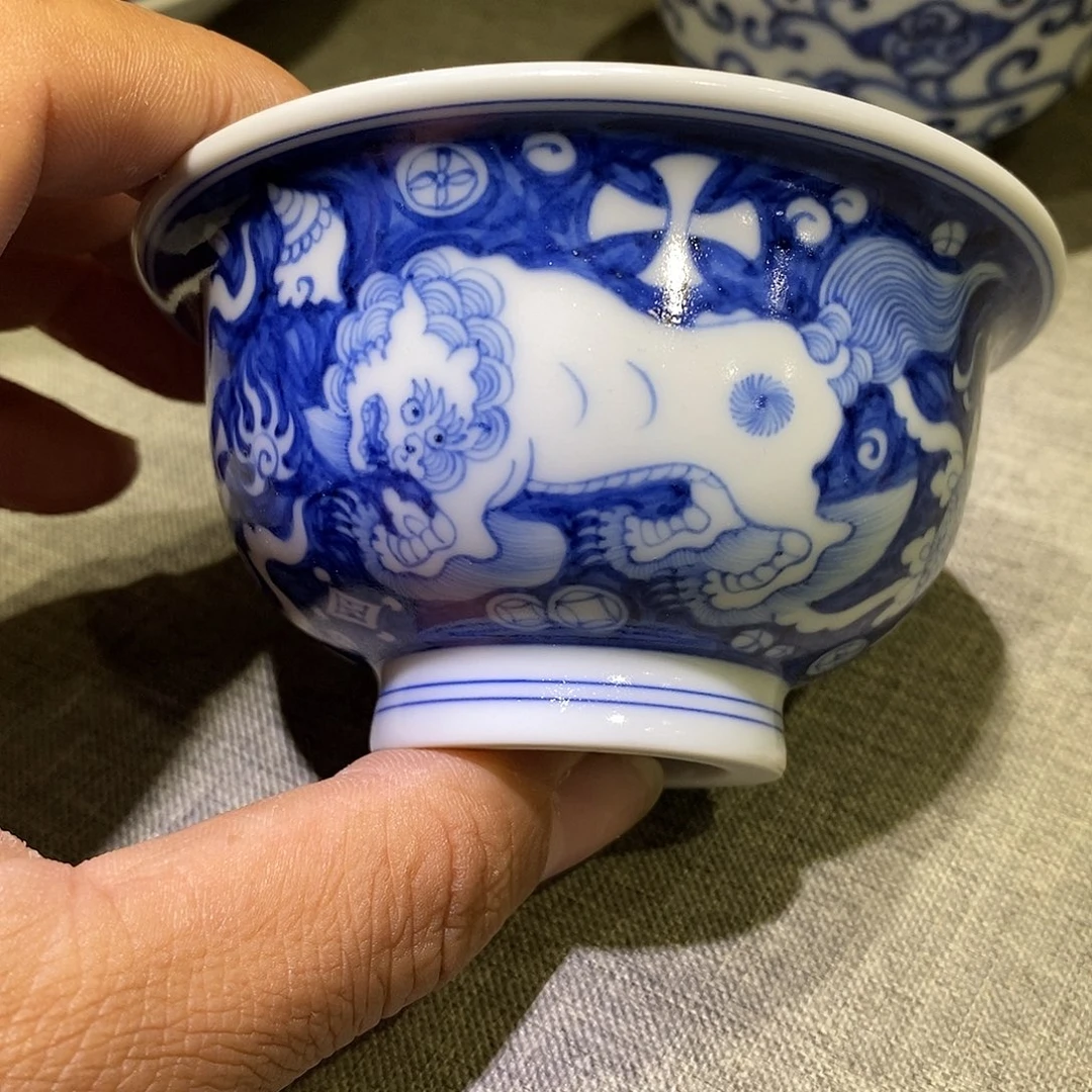 杯黑**光景德镇高温还原陶瓷