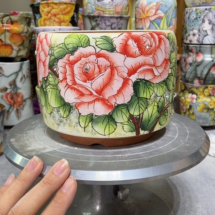 景德镇艺术手绘作品